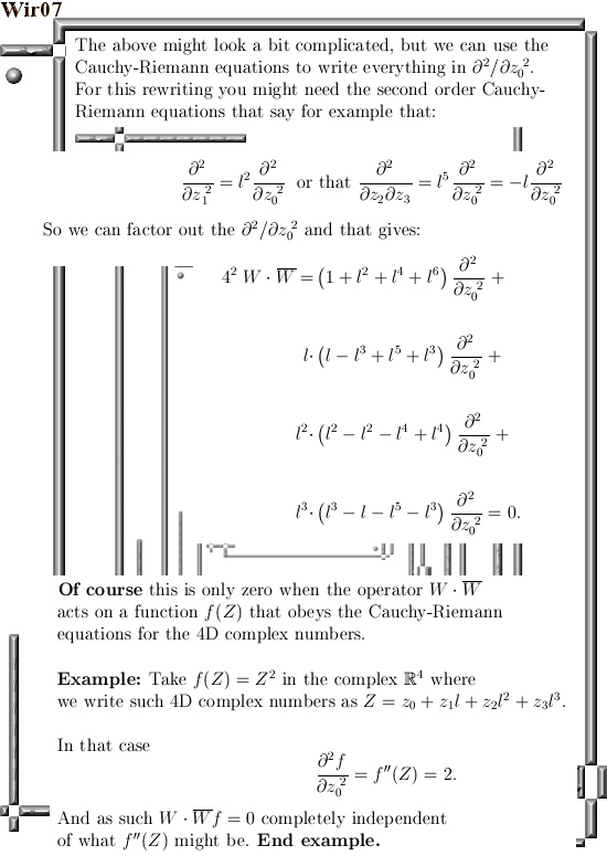 Part 8 Of The 4d Basics Wirtinger Derivatives 3dcomplexnumbers